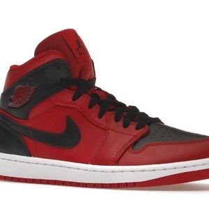 Air Jordan 1 Mid Gym/Red/Black-White